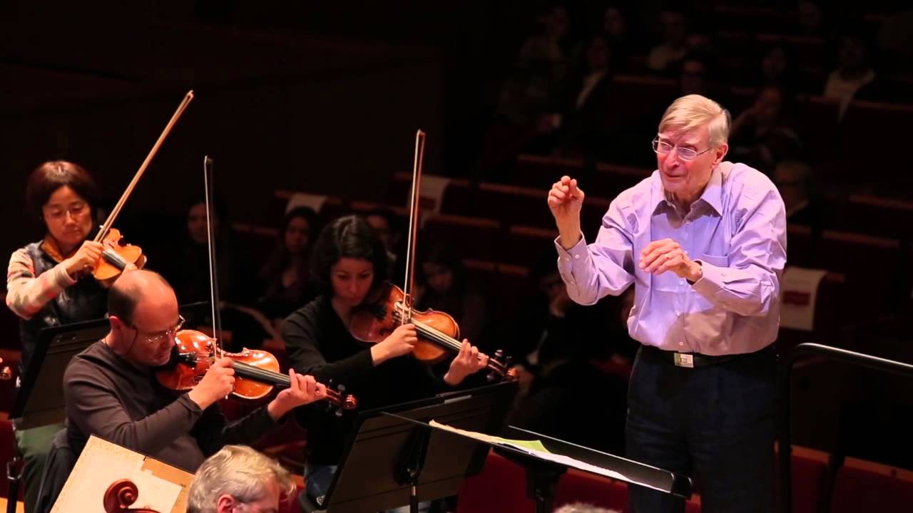 Brahms - Le Chant du destin - Herbert Blomstedt / Choeur de l'Orchestre de Paris (répétition)