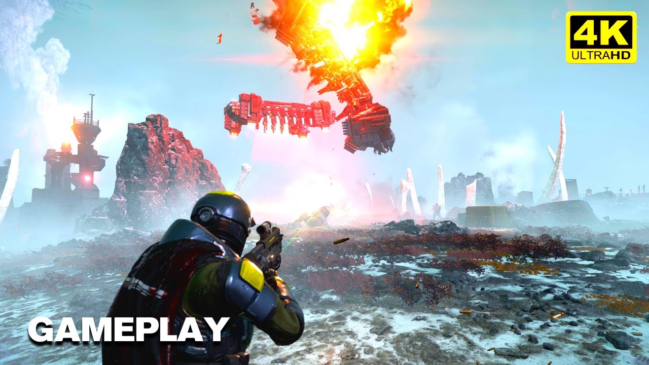 HELLDIVERS 2 New Official Gameplay Overview (4K)