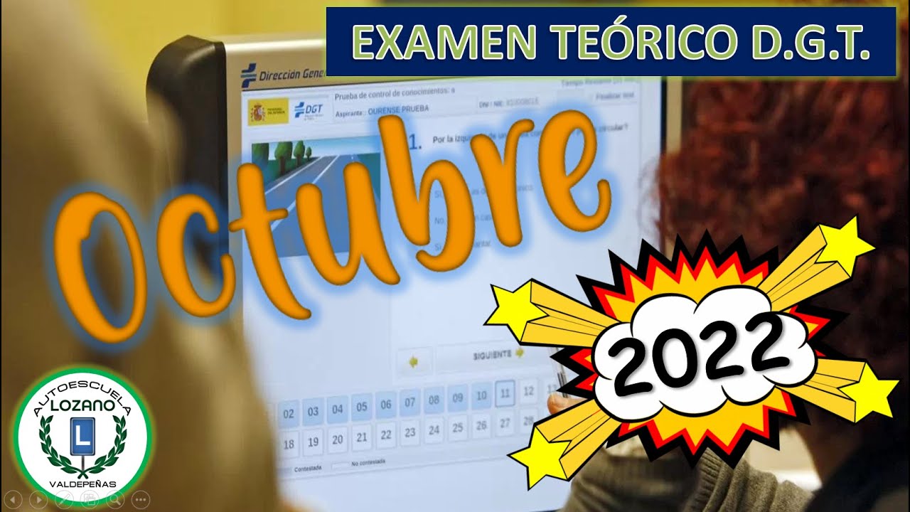 EXAMEN TEÓRICO OCTUBRE 2022