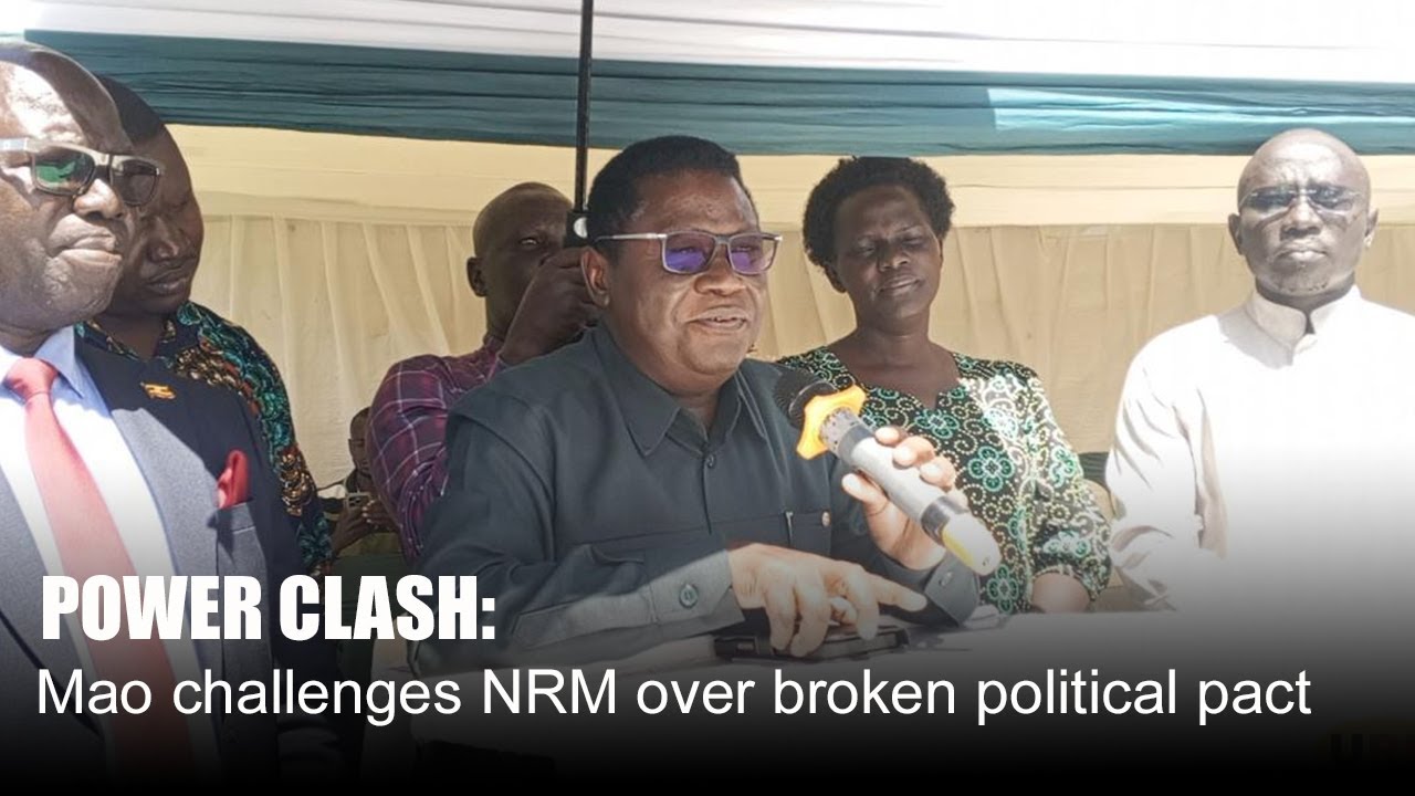 POWER CLASH: MAO CHALLENGES NRM OVER BROKEN POLITICAL PACT #NorbertMao #DP #NRM  #DPNRMDeal #viral
