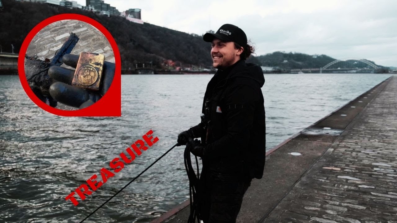 Magnet Fishing Fort Pit Where The Rivers Meet, What Will We Find? #magnet #magnetfishing #treasure