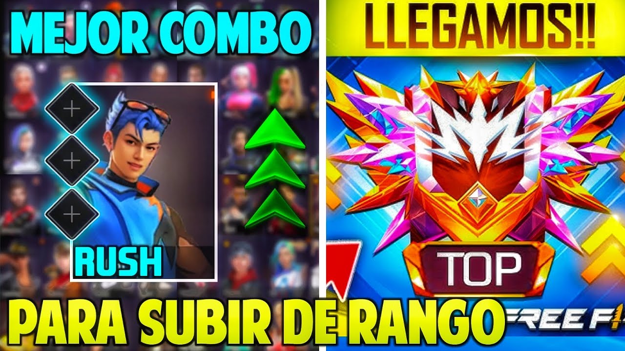 El COMBO DE HABILIDADES MAS PODEROSO DE TODO FREE FIRE 👺 FULL RUSH 🔥