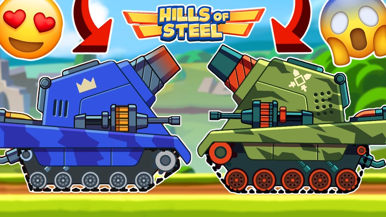 ОБНОВЛЕНИЕ! НОВЫЙ РЕДКИЙ ТАНК ЧОНК! Выиграл из Сундука и Отправился в БОИ - Hills of steel