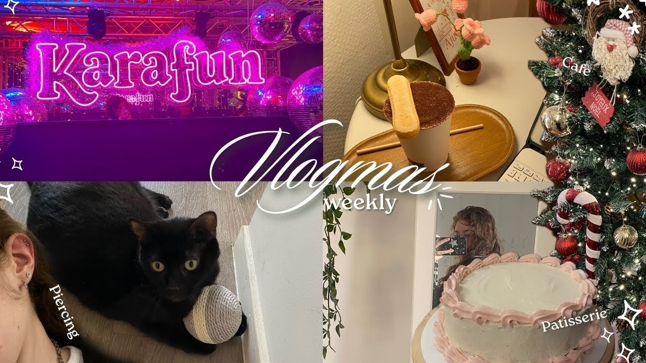 Masters, gâteau d'anniv et karaoké Billie Eilish | on est pas trop Noel cette semaine {Vlogmas}