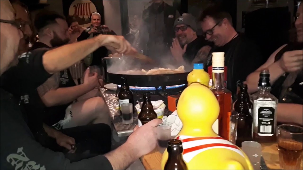 Normannen MC Grillen im Pool Challenge 07.01.2018