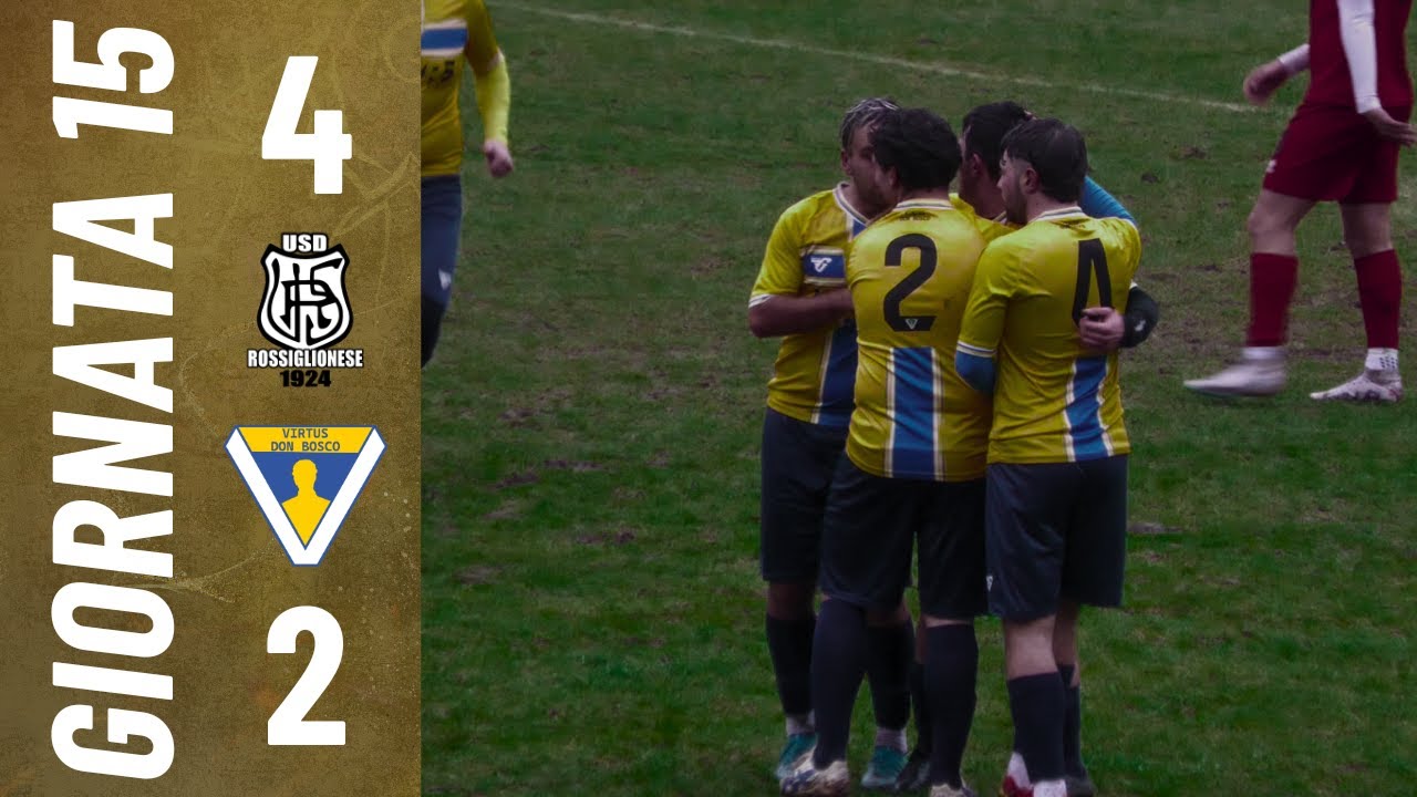 Rossiglionese vs Virtus Don Bosco | PRIMA CATEGORIA | Gli Highlights