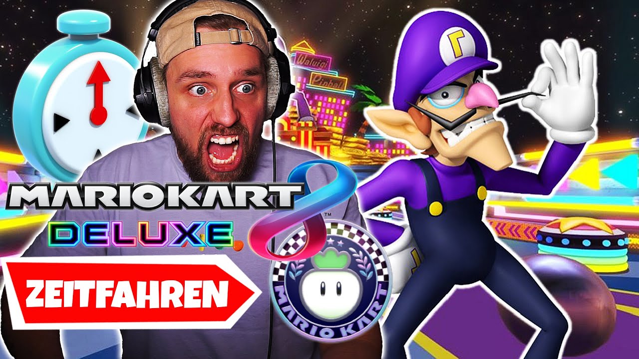 Zeitfahren war so schön, bis Waluigi im Flipper kam 🤫 