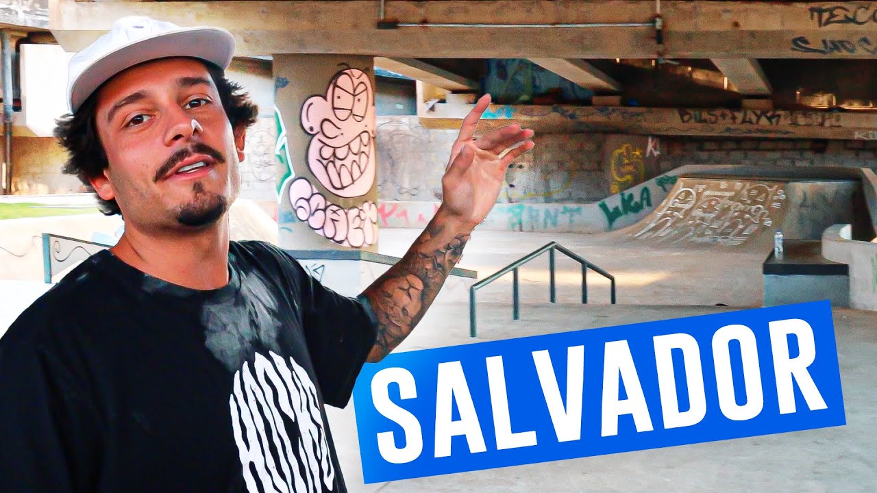 SKATE EM SALVADOR! PISTA STYLE DEMAIS!
