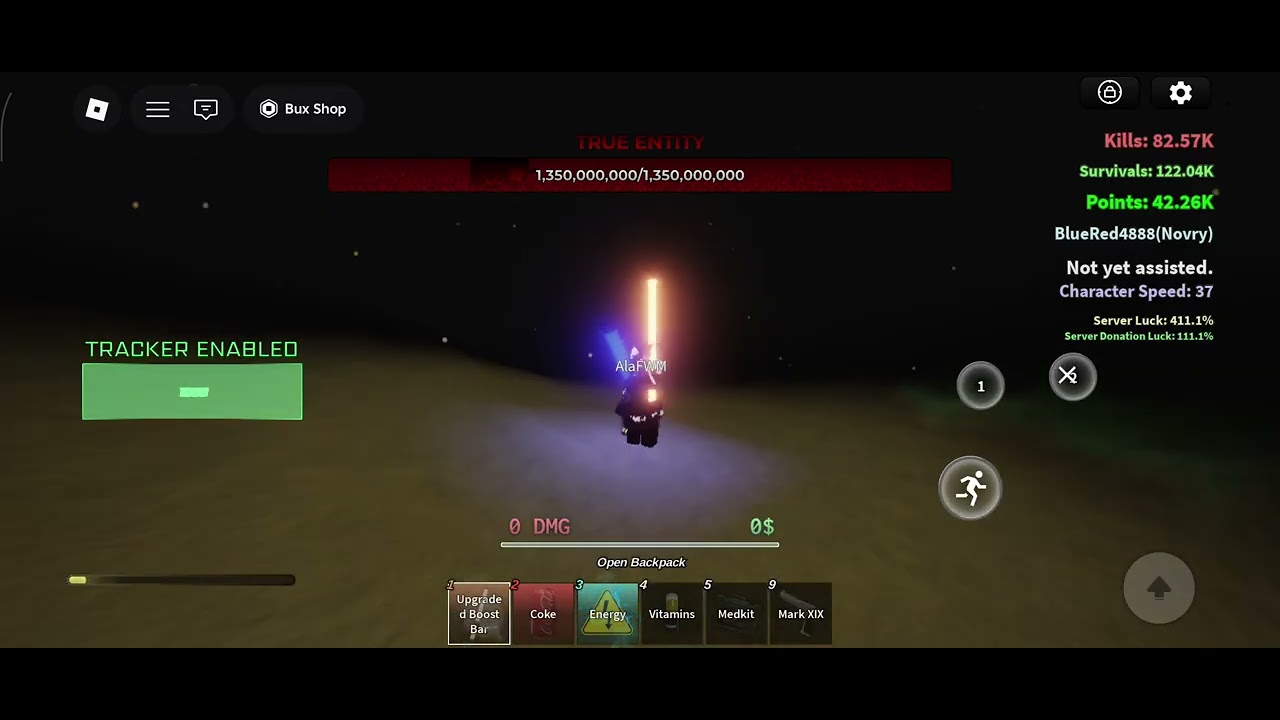 True Entity Part 5 Died | Roblox The Wraith: Survival