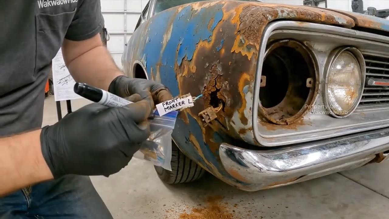 ASMR Car Restoration | 1967 Dodge Charger Full Restoration From Rust to Showroom Classic part 2