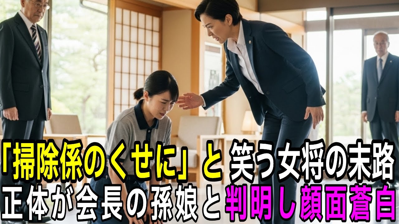 「会長でも社長でも呼んでみなさい」清掃員の一本の電話で起きた逆転劇