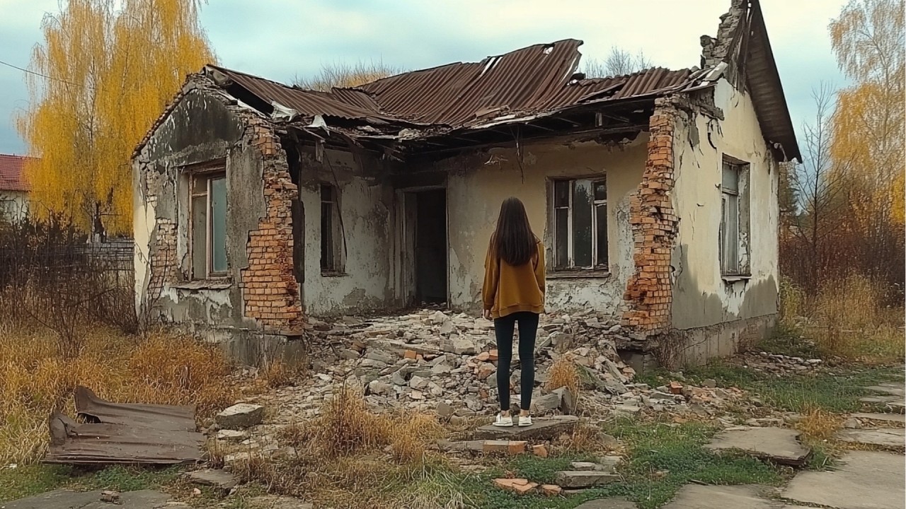 Молодые мама и сын отремонтировали старый дом и превратили его в удивительное семейное жилище