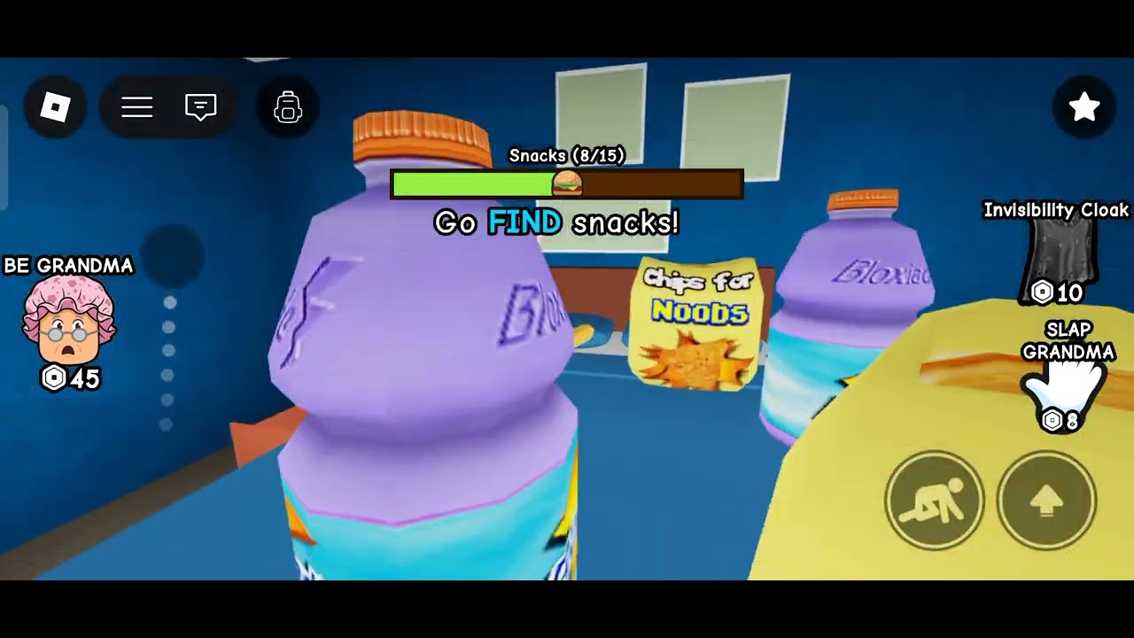 Don't wake grandma Roblox gameplay 