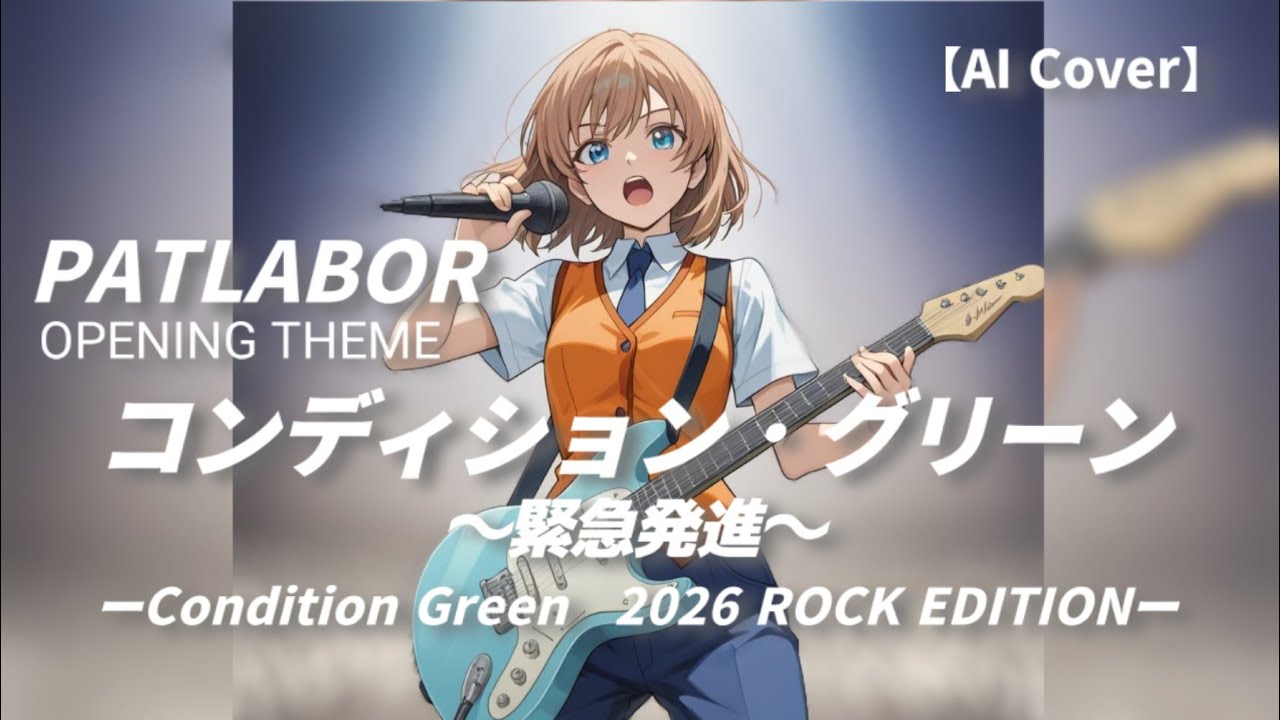 【パトレイバー】コンディション・グリーン〜緊急発進〜　2026 ROCK EDITION【AI Cover】