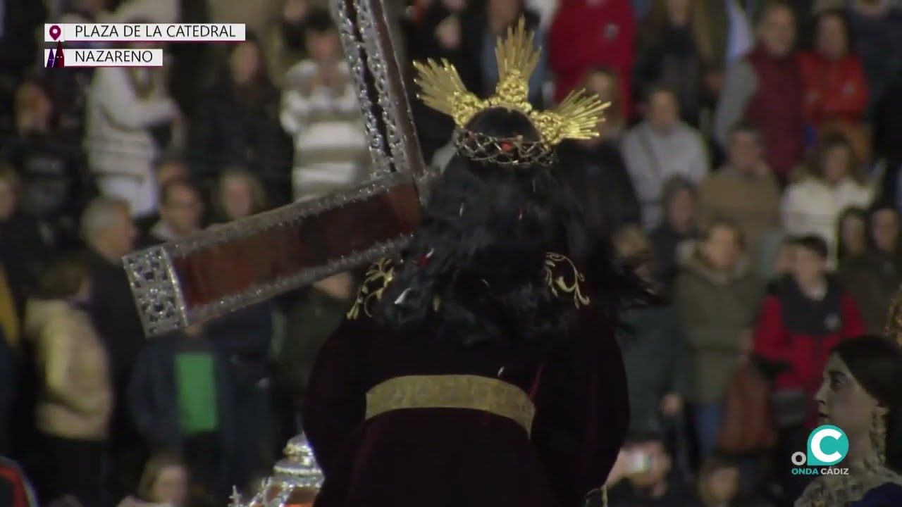 Nazareno en Plaza Catedral | Cádiz 2023