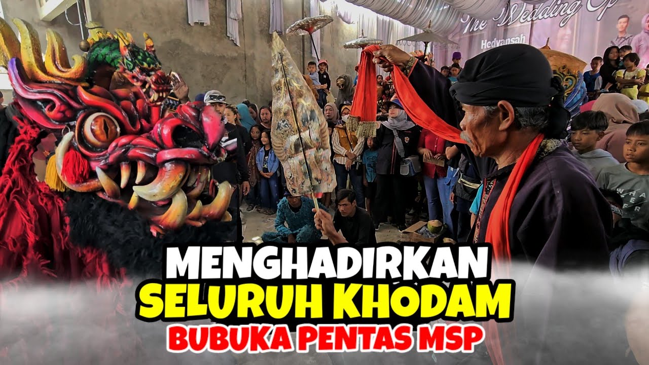 BUBUKA KUDA LUMPING MSP DI SAPAN RW13 PENUH SAKRAL❗️❗️GRANDONG BARONG DIHADIRKAN 💥 LEMBUR KURING