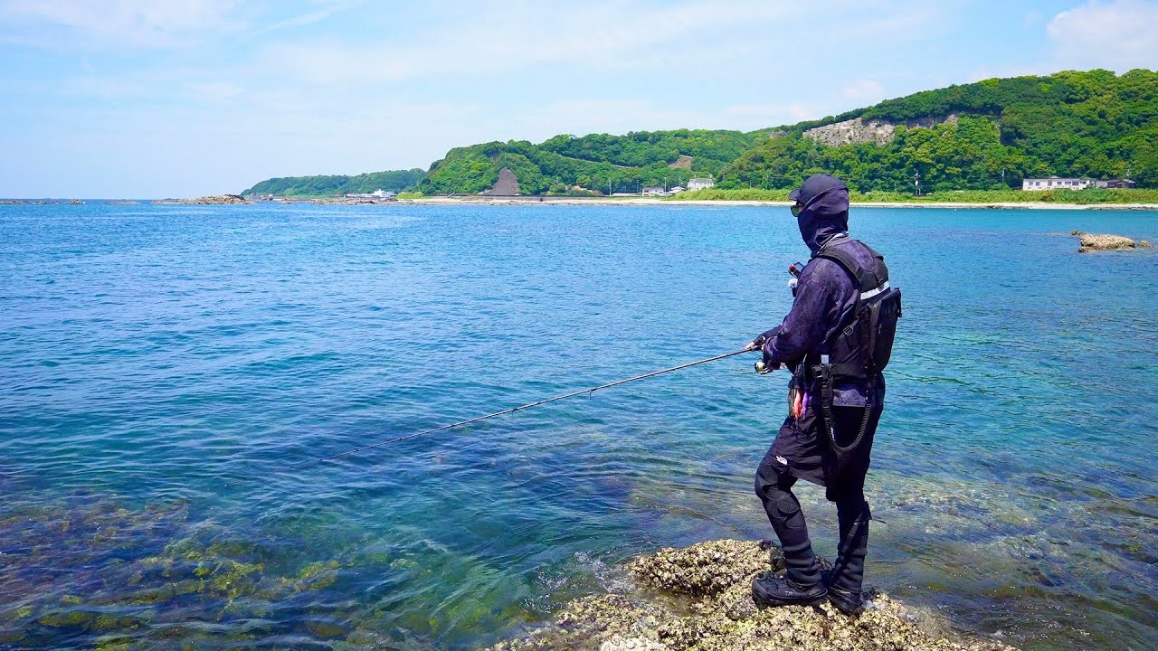 春&夏アオリが君臨する激熱磯へ...‼︎回遊待ち&ランガンスタイルで狙う漢の灼熱エギング【南紀エリア2025 夏季編】