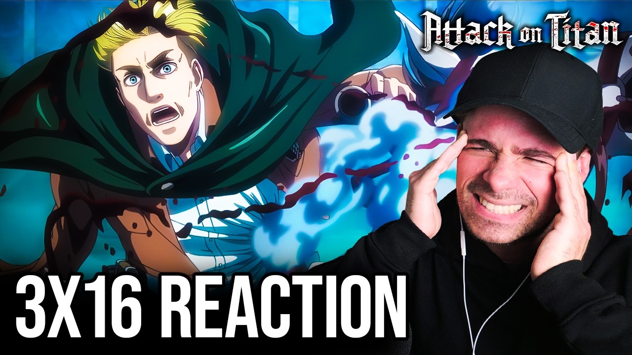 Attack on Titan 3x16 Reaction | NOOOOO!! | First Time Watching