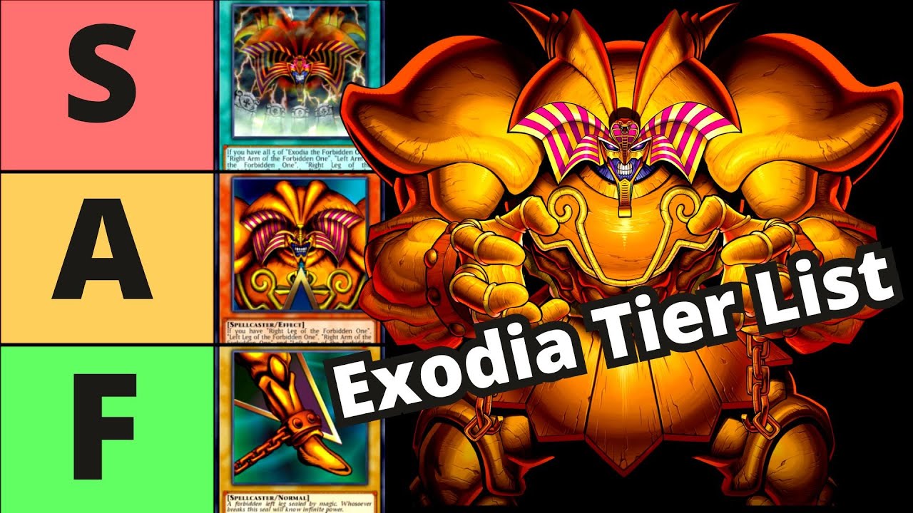 Игрок Exodia оценивает каждую карту Exodia Yugioh