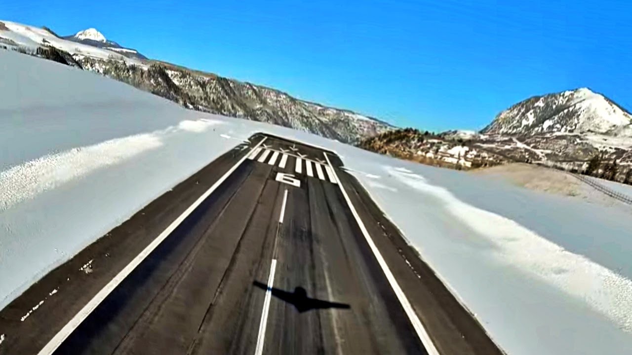 Flying into Telluride and through Monarch Pass. Flying to the Rockies - Part 3