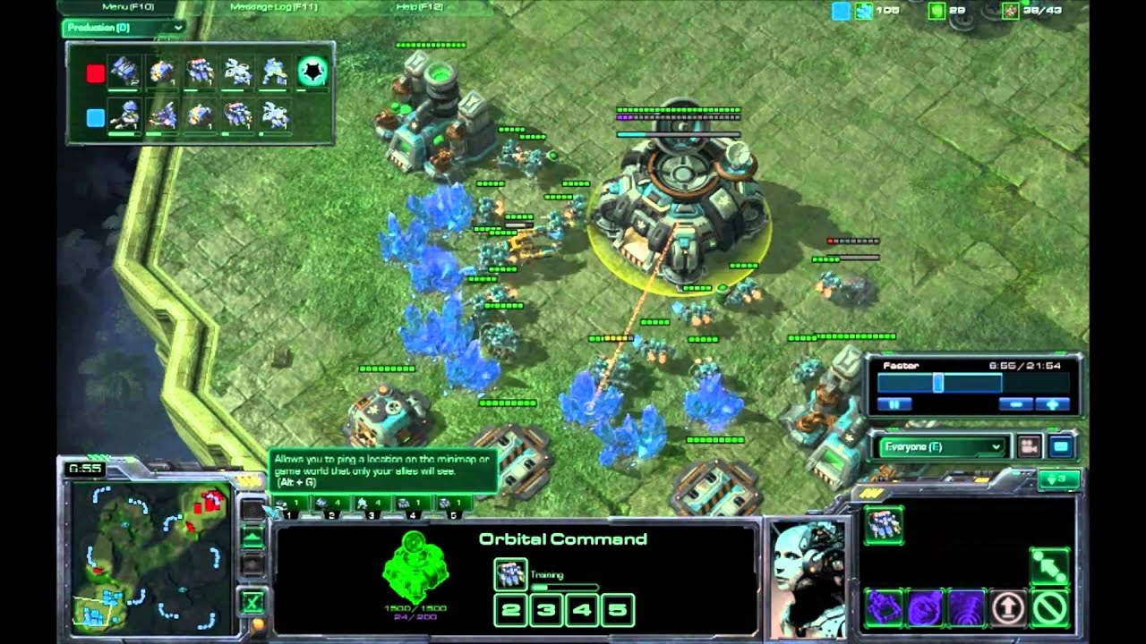 SC2 Tournament #6: GF: Gumiho (T) vs MrGlorious (T) - G3 P1