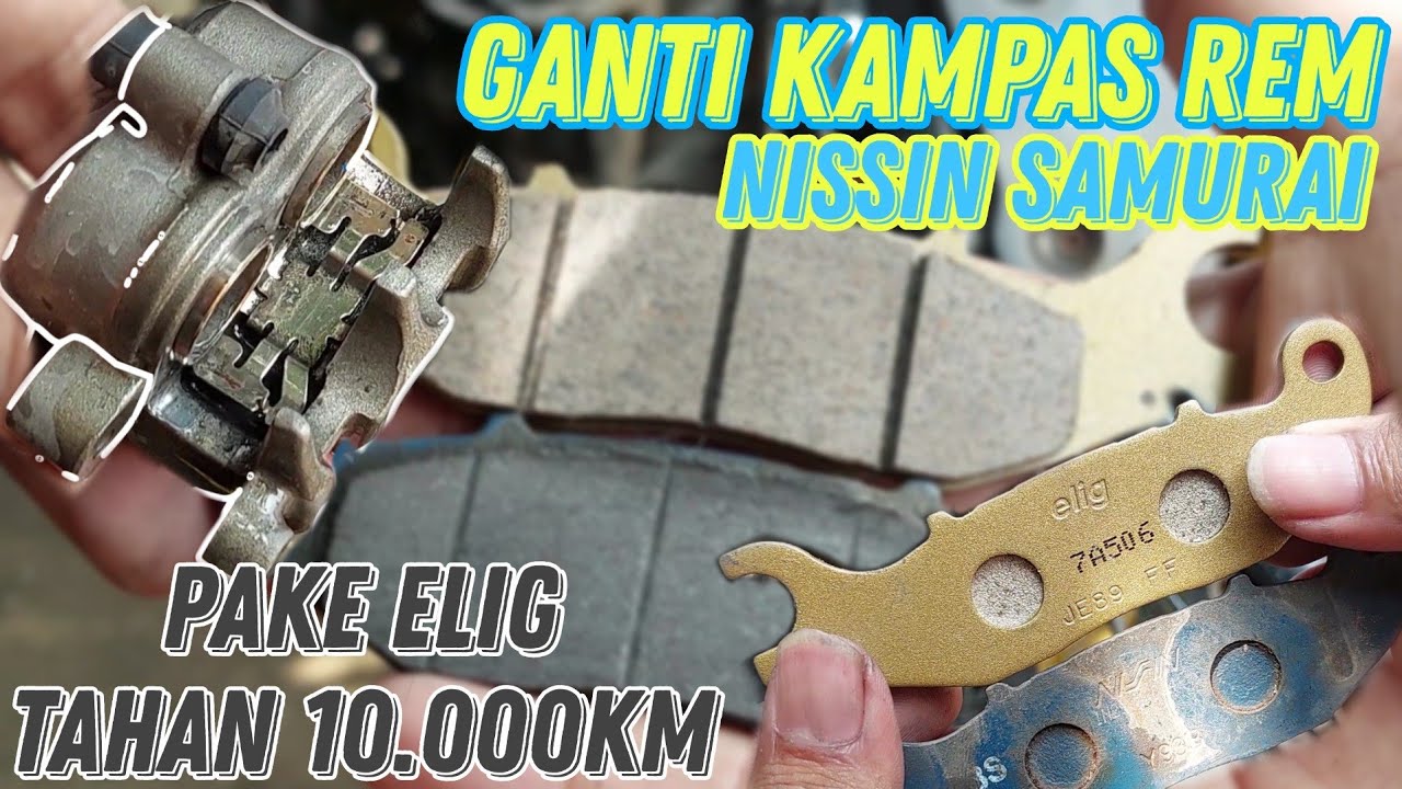 Ganti Kampas Rem Nissin Samurai