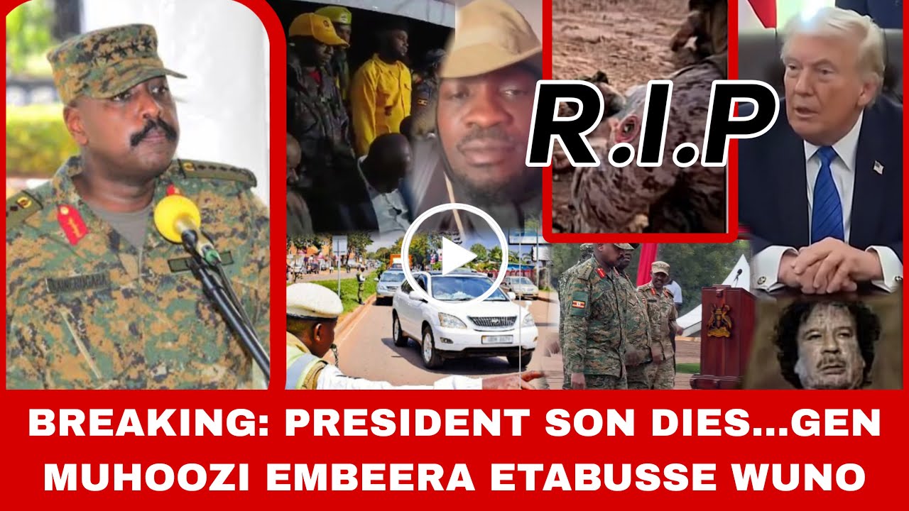 Breaking: Mutabani wa President afudde…Gen Muhoozi embeera etabusse mu state House mbu yadakko wuno