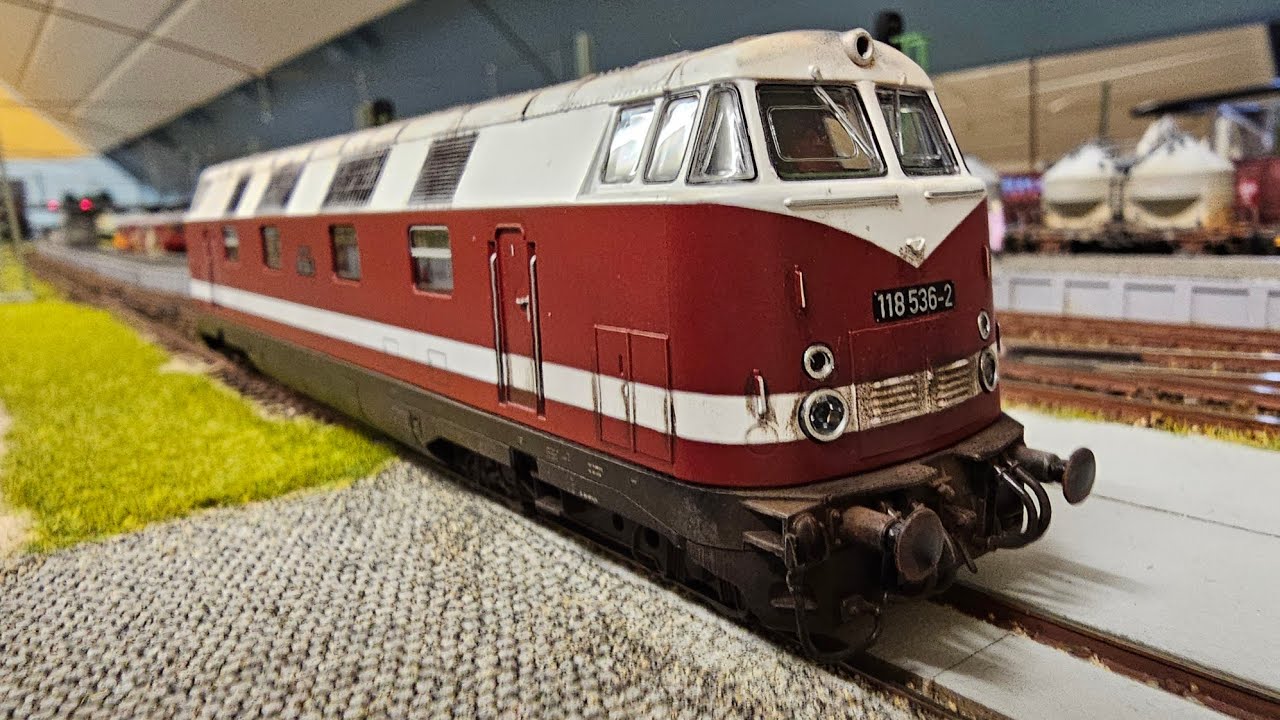 Mein Soundwunder aus Babelsberg, BR 118 DR Piko. Decoderwechsel mit neuem Soundprojekt.