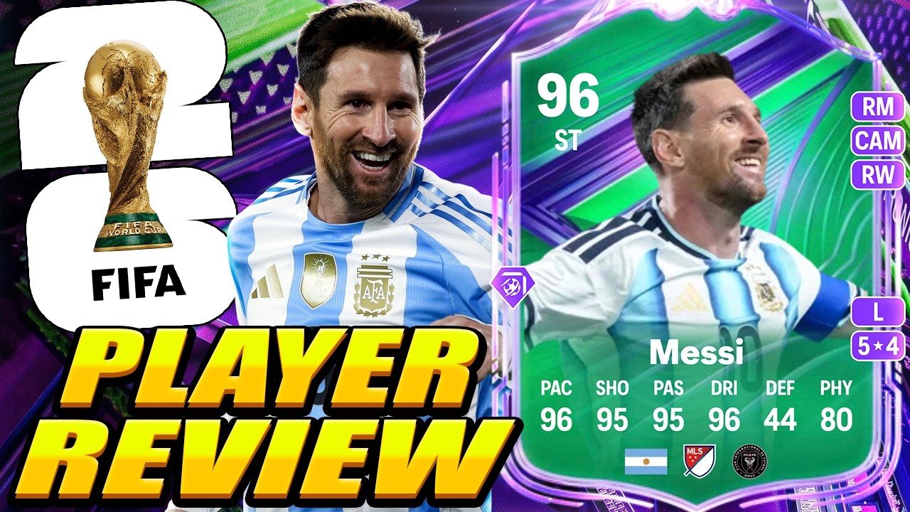 Величайший здесь! 🐐🔥🇦🇷 Обзор игрока Лионеля Месси с рейтингом 96!