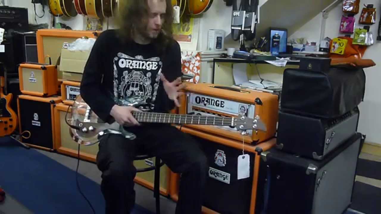 1970 Ampeg Dan Armstrong Plexi Glass Bass