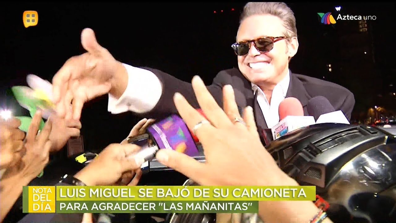 LUIS MIGUEL Cumpleaños 48 auditorio nacional 19 abril 2018