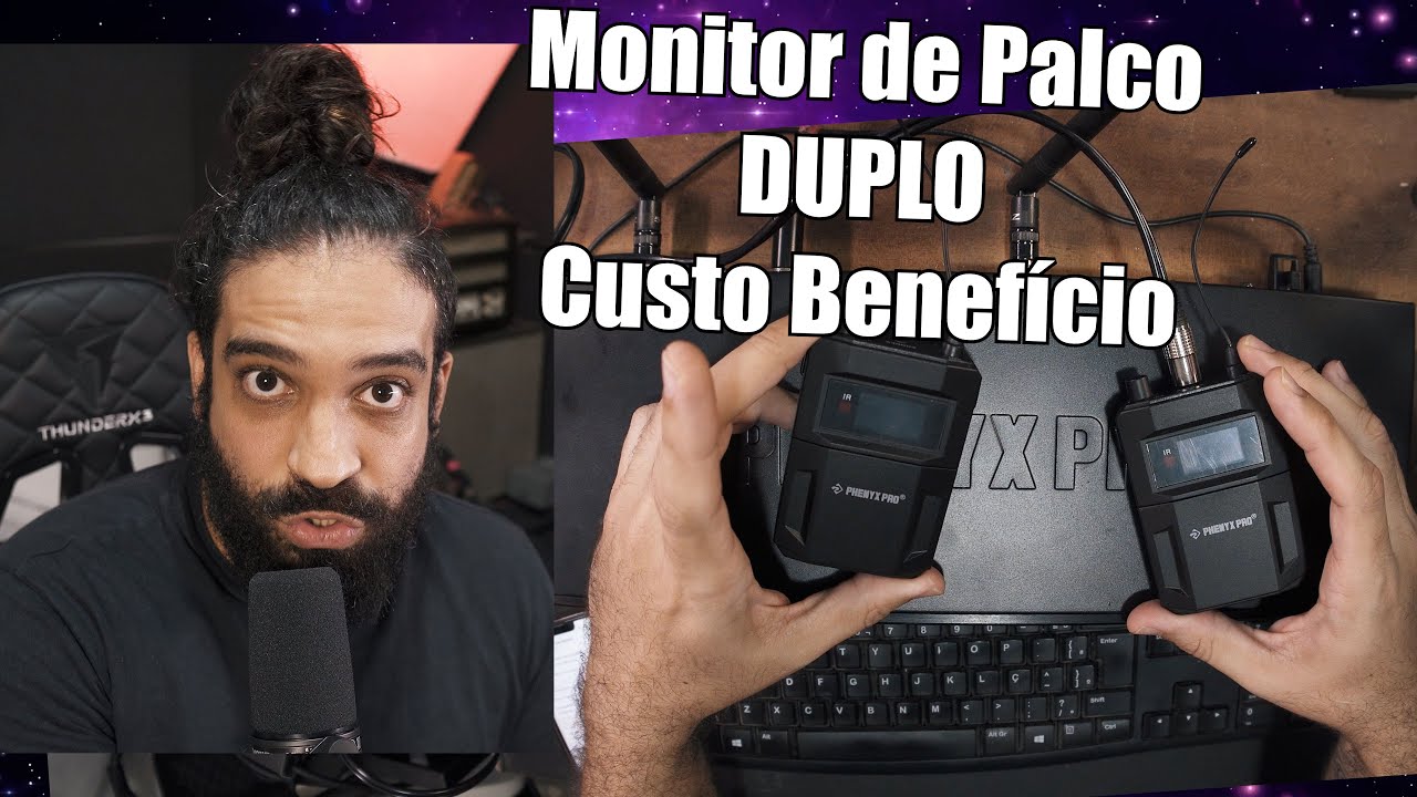 Retorno de Palco SEM FIO. Como usar, dicas e Testes de qualidade do PHENYX PRO.