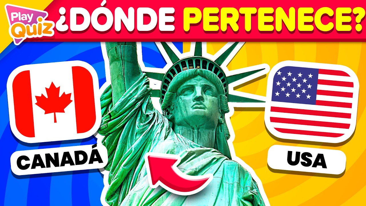 Adivina el Pa&iacute;s por su Lugar Famoso🗽🗿✈️ | Play Quiz de Geograf&iacute;a