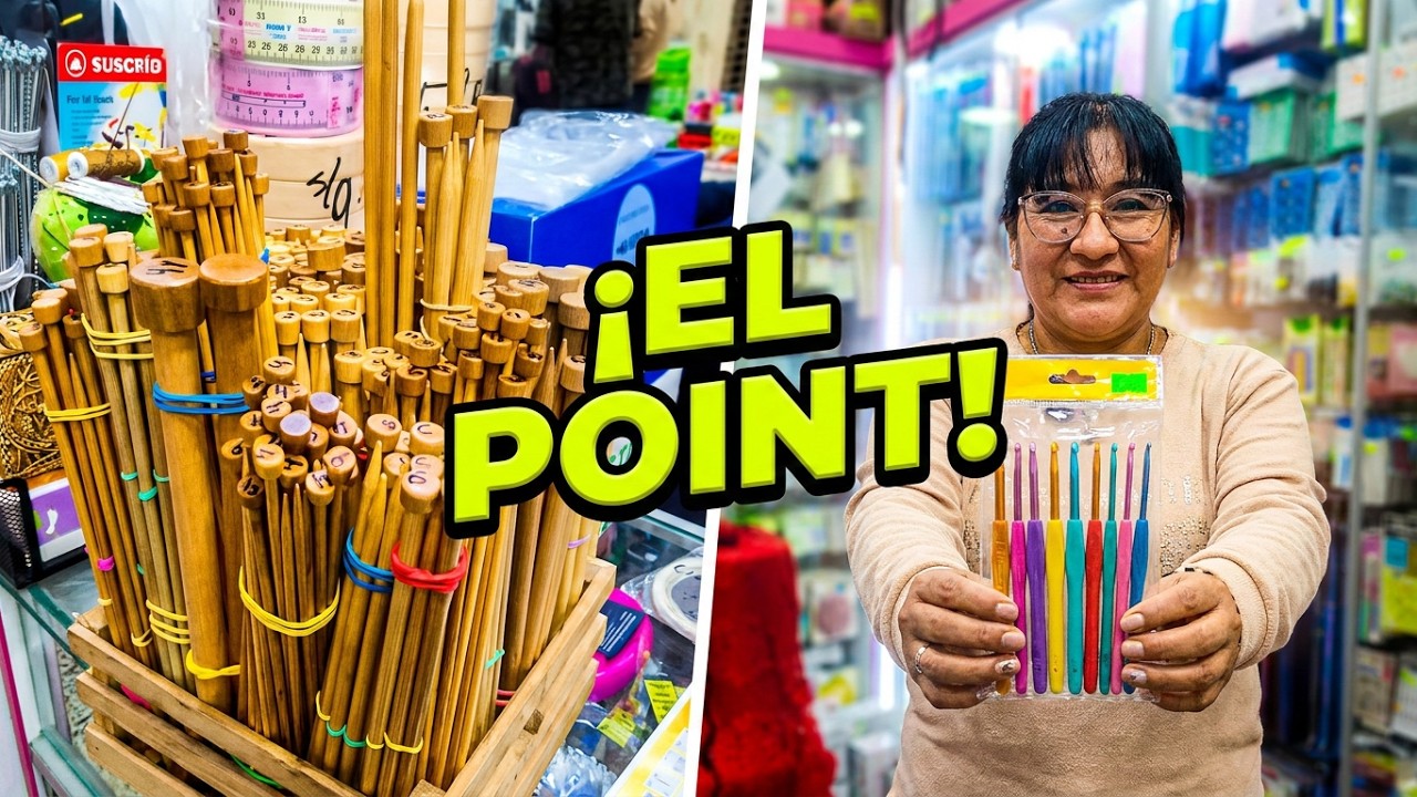 ¿Dónde Comprar Palitos de Tejer en Gamarra? ⏩ Tour y Mejores Consejos
