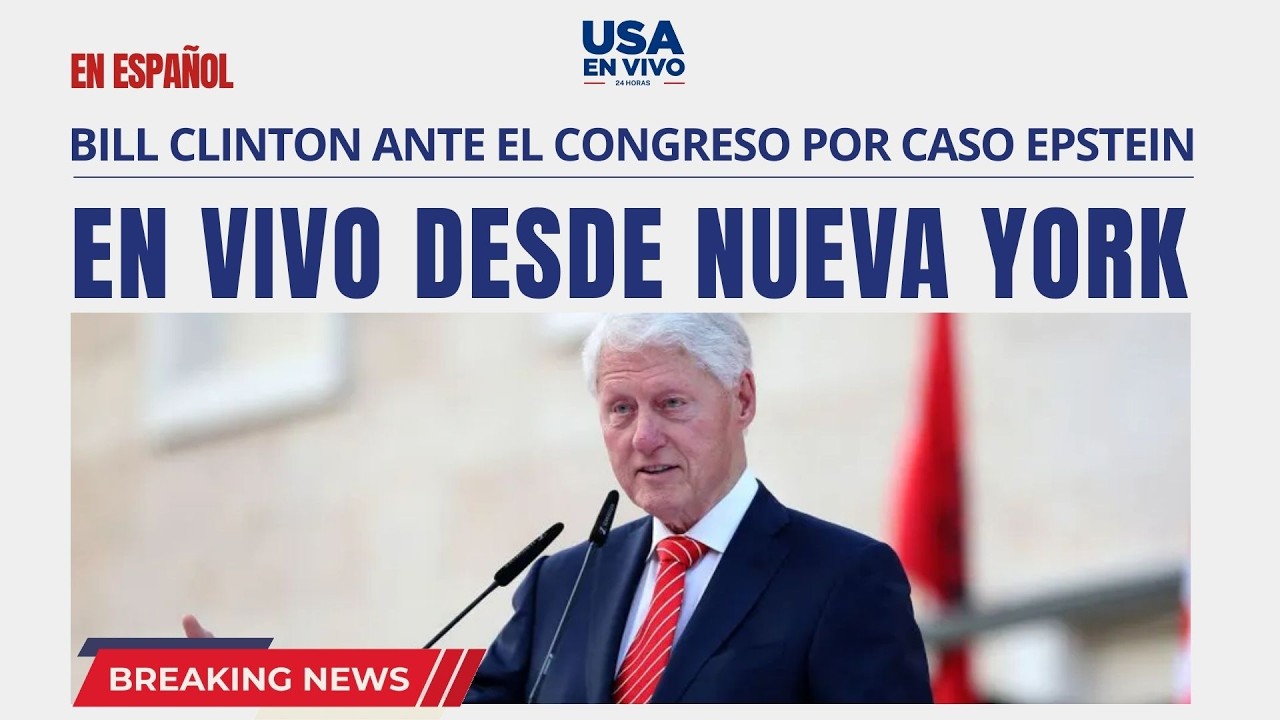 ÚLTIMA HORA El comité de supervisón actualiza las declaracón de Bill Clinton  | USA EN VIVO 🔴