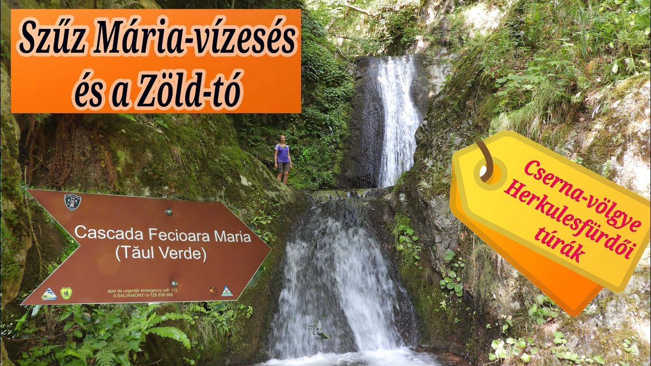 Szűz Mária-vízesés  (Cascada Fecioara Maria) - Cserna-völgy/Herkulesfürdő  PN Domogled - V. Cernei