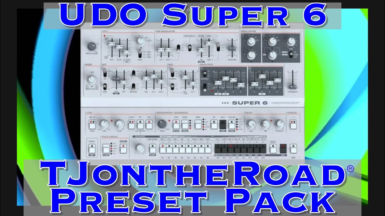 UDO Super 6 TJontheRoad Preset Pack