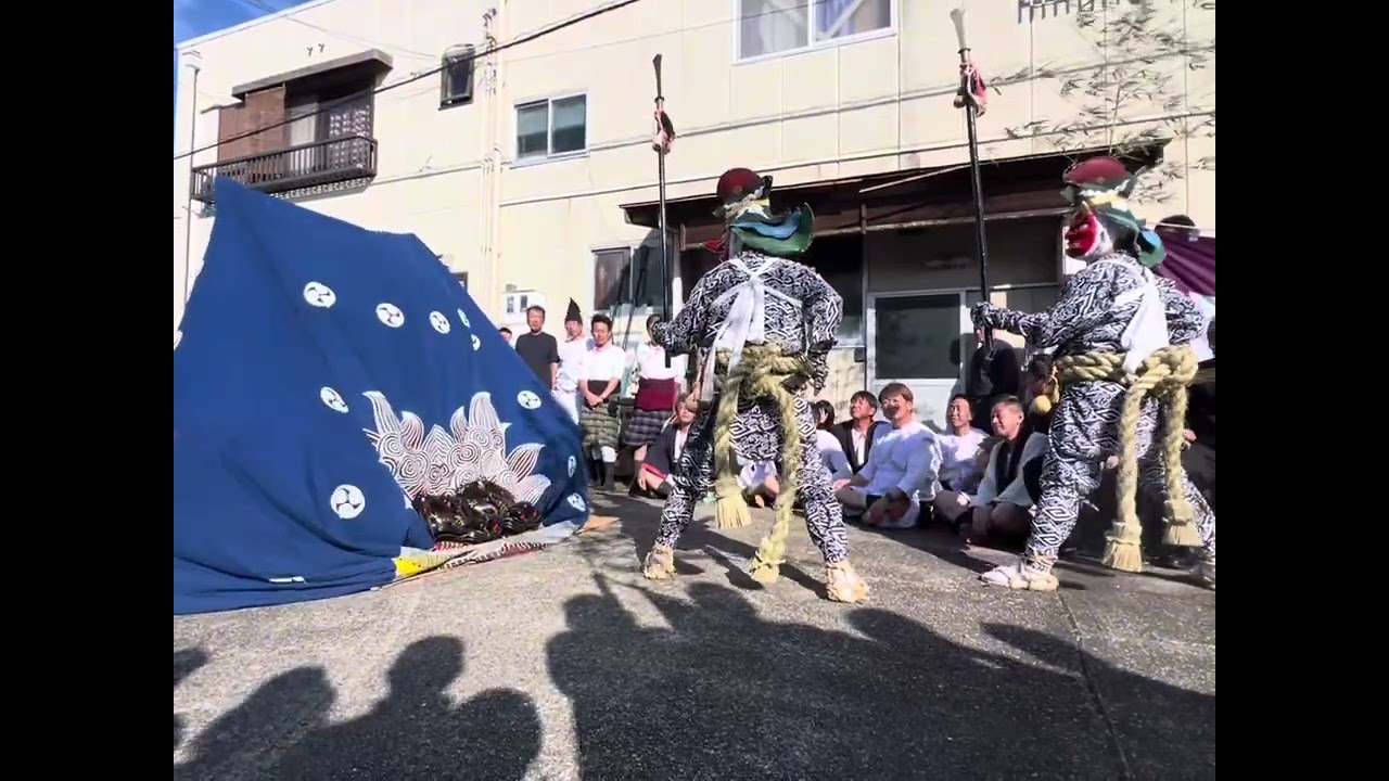 【令和六年】土生八幡神社 秋祭礼 『双獅子舞』和歌山県日高川町