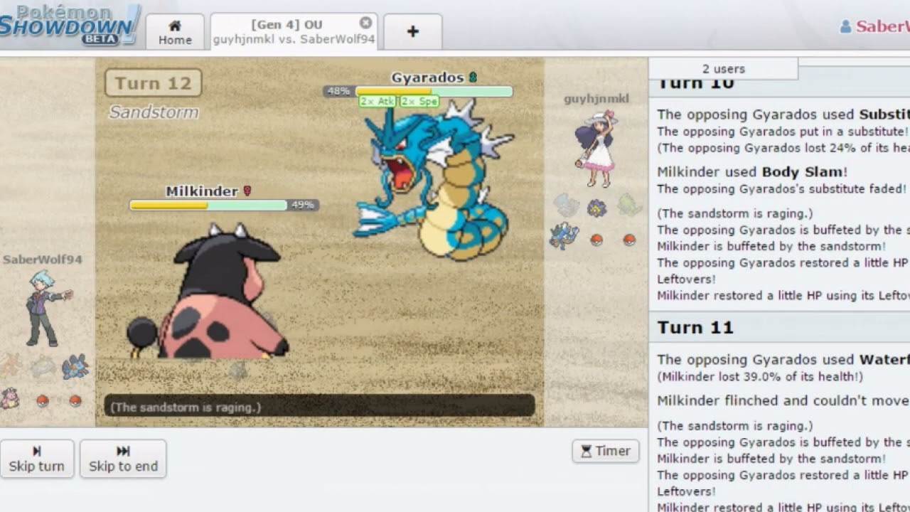 Pokemon Showdown! DPP OU Battles 3-5!