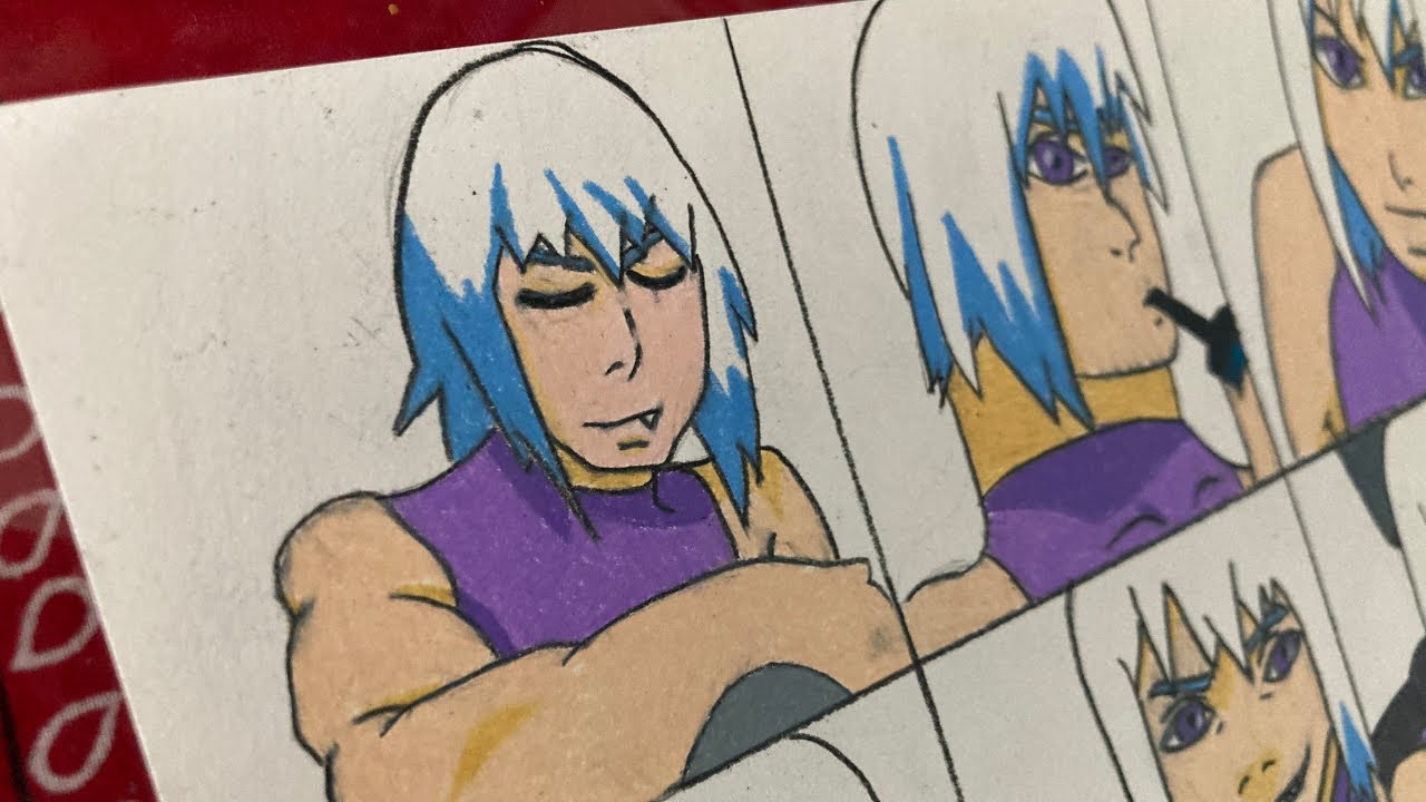 Drawing - Suigetsu in different styles
