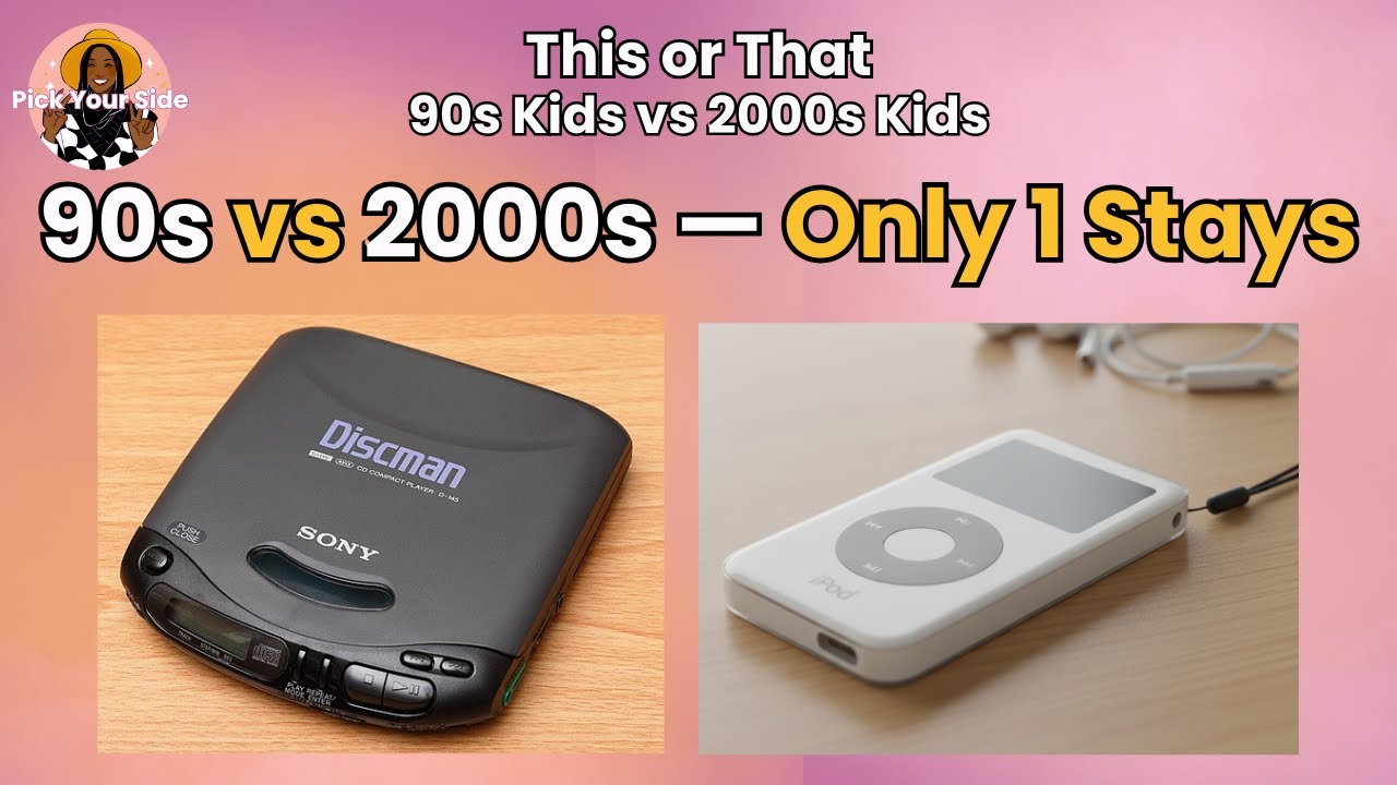 90s Kids vs 2000s Kids – The Ultimate Nostalgia Challenge | This or That Game