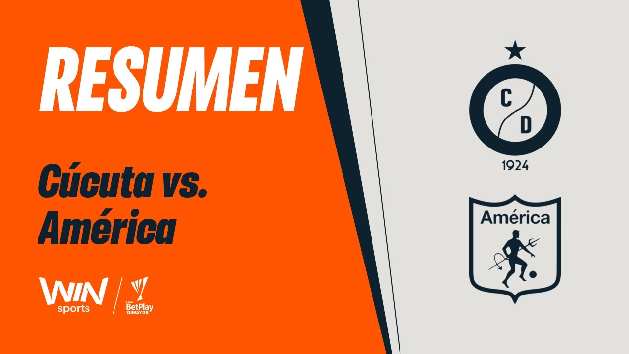 C&uacute;cuta vs. Am&eacute;rica (resumen y goles) | Liga BetPlay Dimayor 2026-1 | Fecha 16