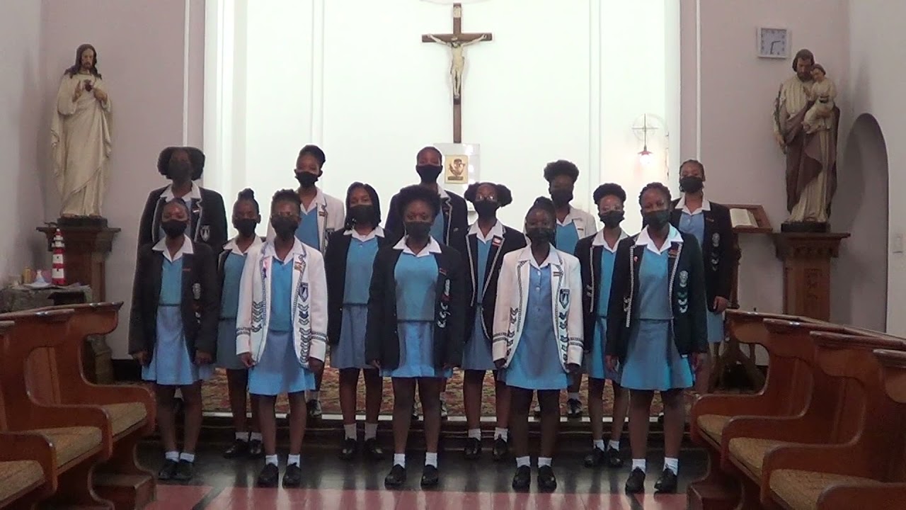 Grade 11 Choir sings the St Dominic’s School Song
