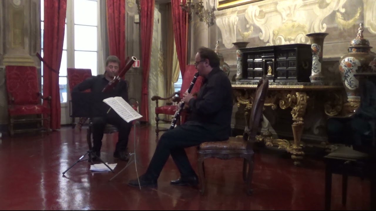 Corrado Orlando, Luigi Tedone: Beethoven, Duo per clarinetto e fagotto in si bemolle WoO 27 n. 3