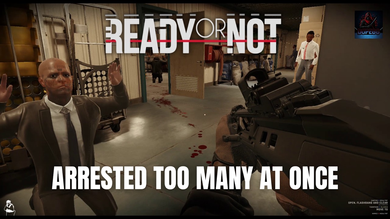 They all Feared me | Ready or not - Greased Palms Gameplay (No Commentary)