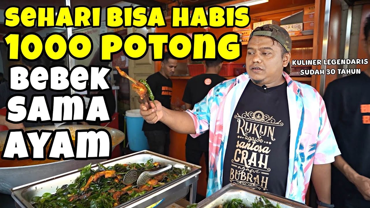 JUALAN SEJAK 30 TAHUN LALU, KULINER  BEBEK LEGENDARIS  INI SEKARANG JADI FAVORIT WARGA ACEH !!