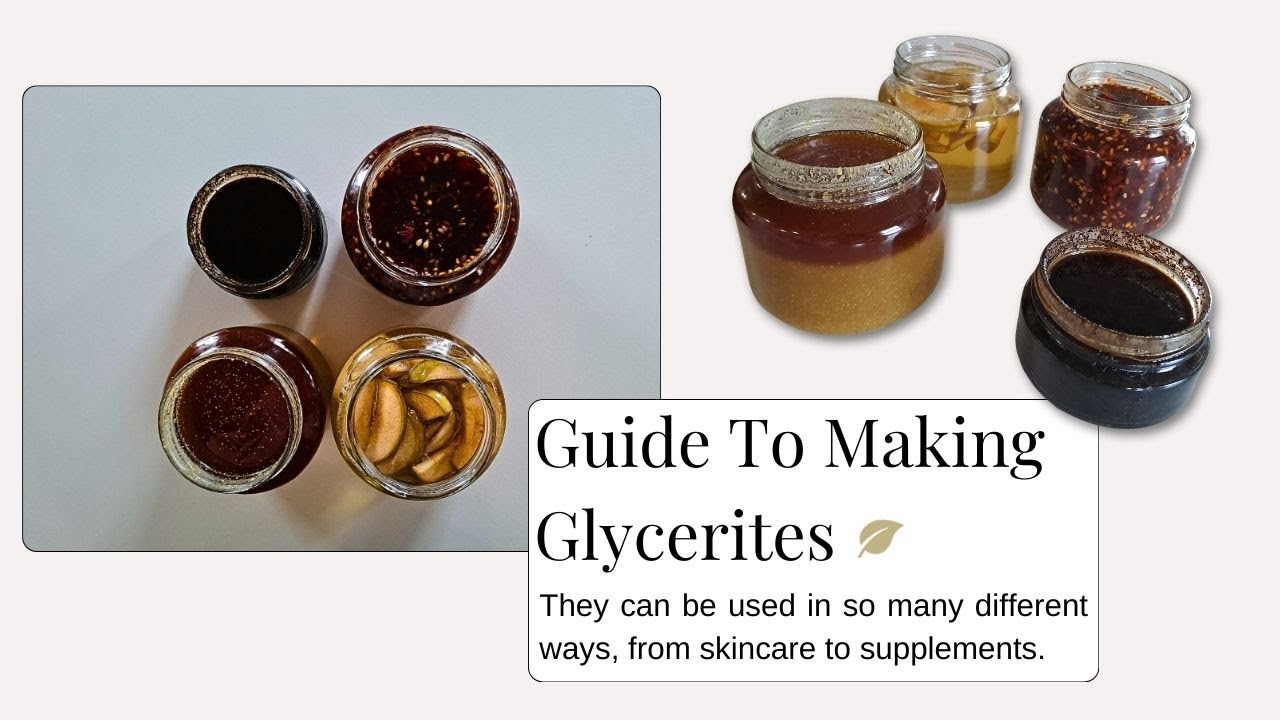 How to Make Your Own Glycerites - Part 3