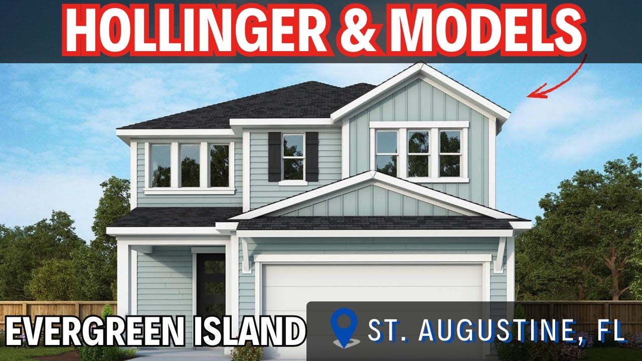 Inside The Hollinger | New Construction House Tour In Silverleaf | Move In Ready | Evergreen Island