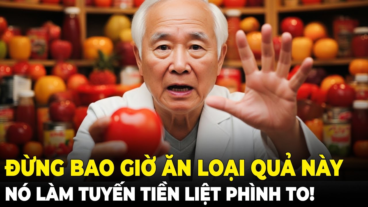 Người Cao Tuổi: 4 Quả Làm U Xơ Tuyến Tiền Liệt Trầm Trọng & 4 Quả Bác Sĩ Khuyên Dùng