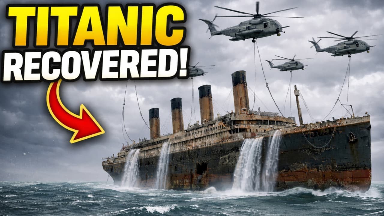 Titanic Recovered After 100+ Years 🌊 | Deep Sea Restoration ASMR